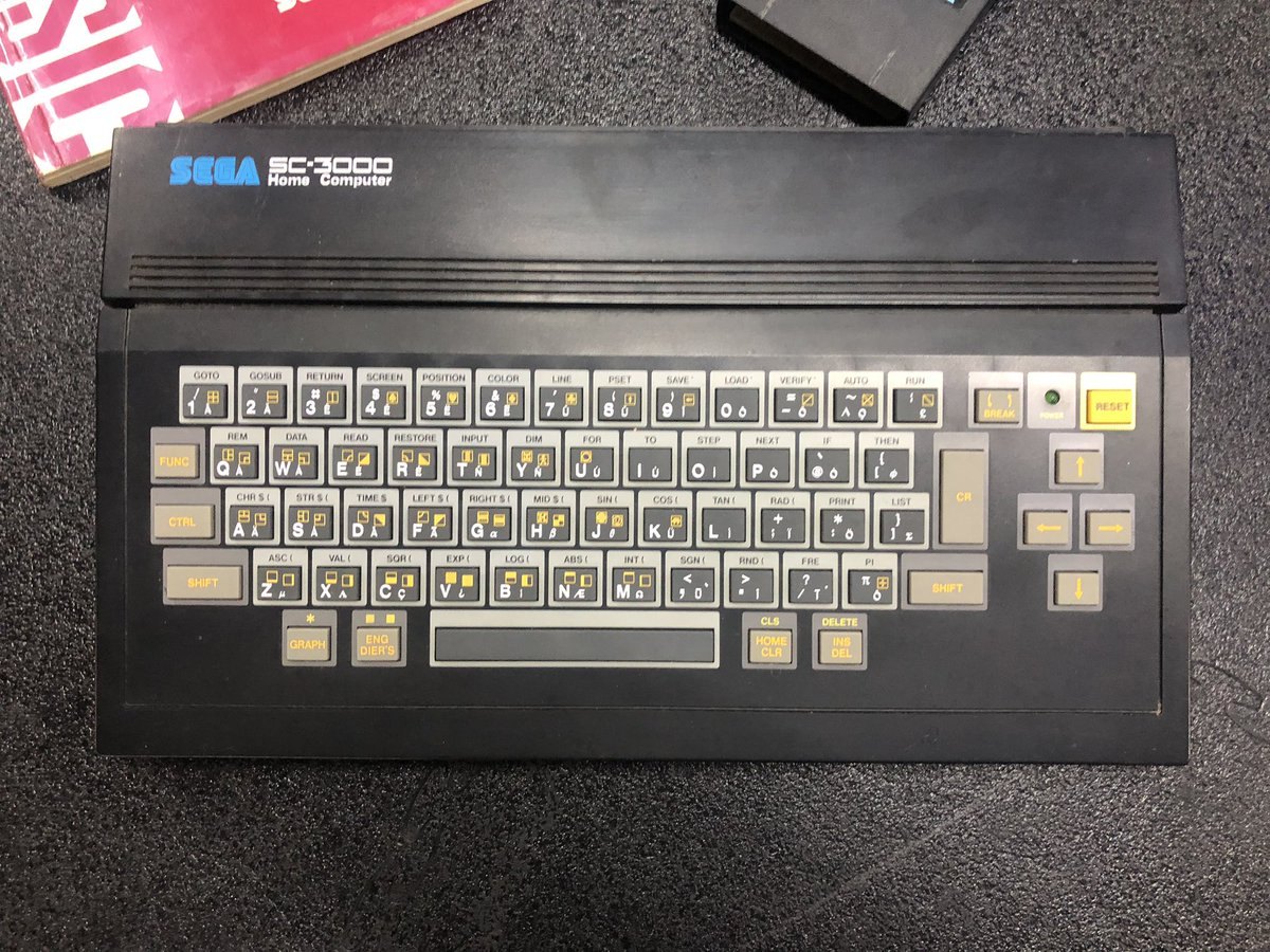 Foto del SEGA SC-3000